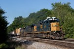 CSX 8872 Leads M427 at Wells